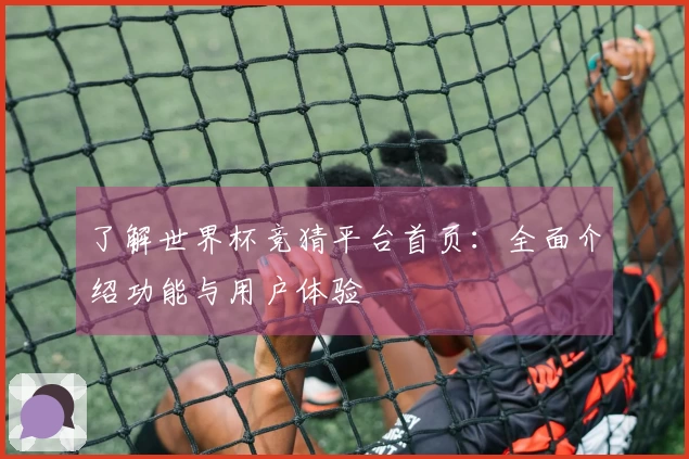 了解世界杯竞猜平台首页：全面介绍功能与用户体验